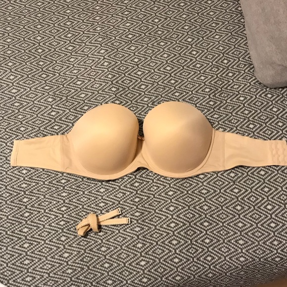 Freya Other - Freya Deco Underwire Strapless Bra, Nude 34G